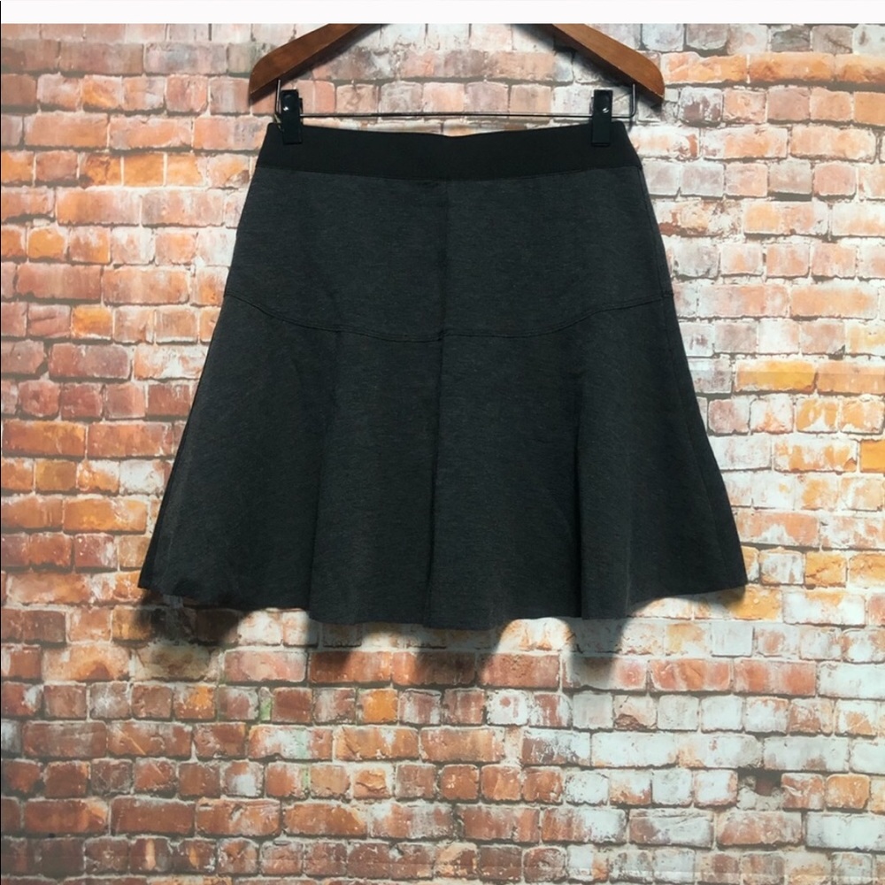 Vera Wang Reversible Black Grey Skirt